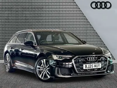 Used Audi A6 S-Line 295 HP (216 kW) 2025 Black Estate