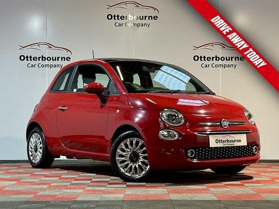 Red Used 2021 Fiat 500 Lounge Hatchback | £10,250 (Fair price)