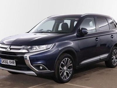 Blue Used 2016 Mitsubishi Outlander SUV | £9,990 (Fair price)