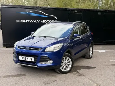 Used Ford Kuga Titanium 180 HP (132 kW) 2016 Blue SUV