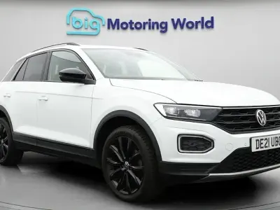 Used VW T-Roc Black Edition 150 HP (110 kW) 2021 White SUV