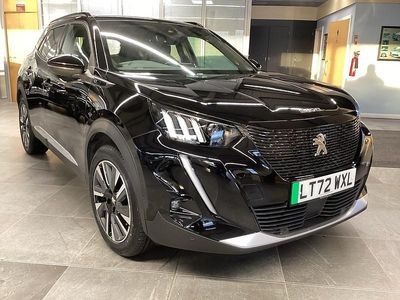 Begagnad Peugeot e-2008 Premium 50 kW (68 HK) 2022 Svart SUV