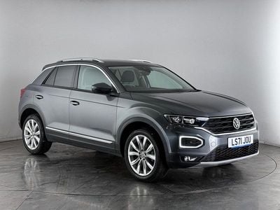 Grey Used 2021 VW T-Roc SEL SUV | £18,900 (Fair price)