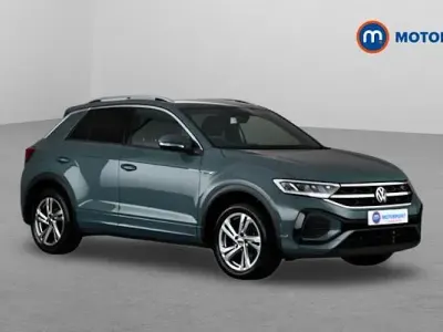 Used VW T-Roc R-line 190 HP (139 kW) 2023 Blue SUV