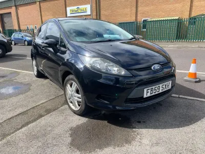 Używany Ford Fiesta 70 KM (51 kW) 2010 Czarny Hatchback