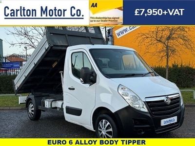 used Vauxhall Movano 2.3 L2H1 F3500 TIPPER MWB 130 BHP