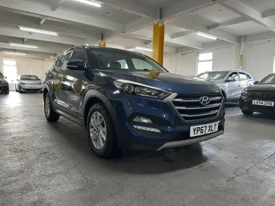 Used Hyundai Tucson SE 2017 Blue SUV