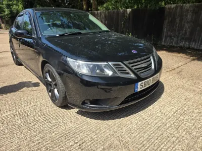 Used Saab 9-3 2010 Black Sedan