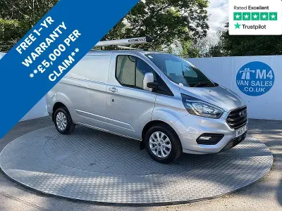 Used Ford Transit Custom Limited 130 HP (95 kW) 2021 Silver Van