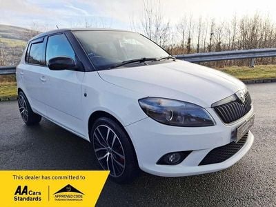 Used Skoda Fabia vRS 180 HP (132 kW) 2013 White Hatchback
