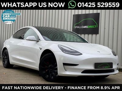 White Used 2020 Tesla Model 3 Standard Range Sedan | £11,995 (Expensive)