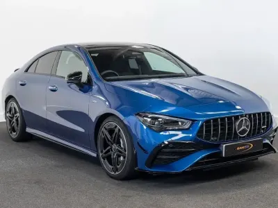 Käytetty Mercedes CLA35 AMG Premium Plus 2025 Sininen Coupe - kaksiovinen