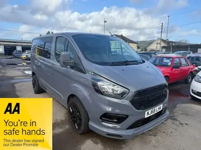 Used Ford Transit Custom 105 HP (77 kW) 2018 Grey Van