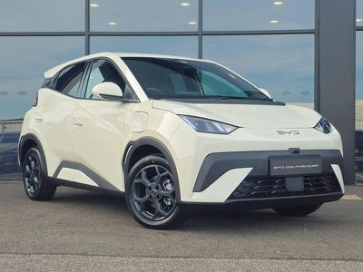 Apricity white New 2025 BYD Dolphin Surf Boost Hatchback | £20,980 (Expensive)