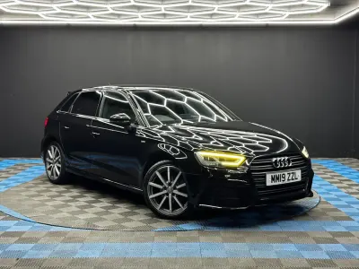 Used Audi A3 Black Edition 2019 Black Sedan