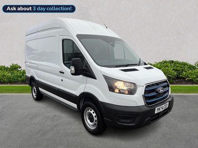 Used Ford E-Transit 197 kW (269 HP) 2024 White Van