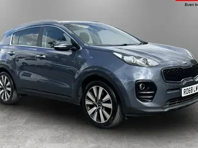 Used Kia Sportage 116 HP (85 kW) 2018 Blue SUV