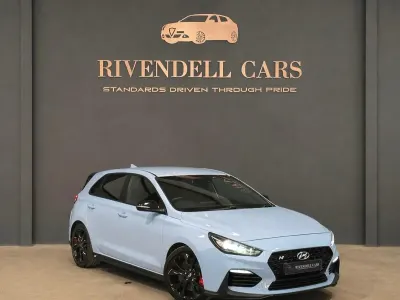Used Hyundai i30 N Performance 275 HP (202 kW) 2018 Blue Hatchback