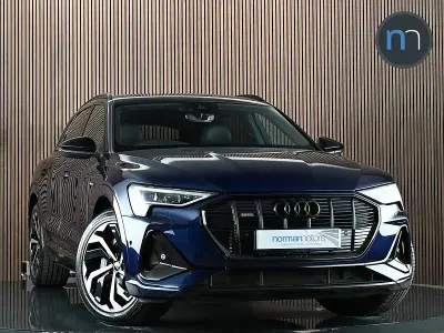 Used Audi e-tron Black Edition 11 kW (15 HP) 2021 Blue SUV