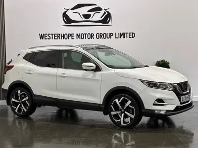 Used Nissan Qashqai Tekna 2018 White SUV