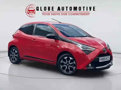 Used Toyota Aygo Trend 72 HP (52 kW) 2019 Red Hatchback