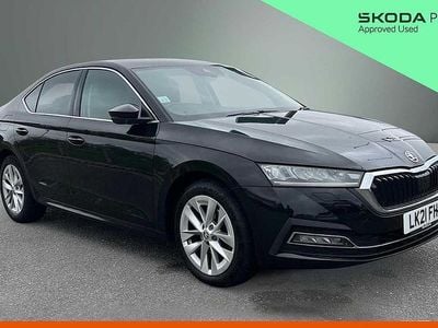 Begagnad Skoda Octavia SE L 150 HK (110 kW) 2021 Svart Halvkombi