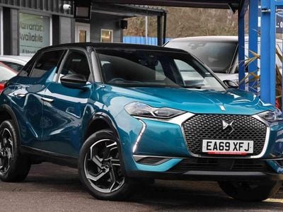 Used DS Automobiles DS3 Crossback Ultra Prestige 155 HP (114 kW) 2019 Blue SUV