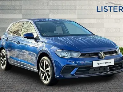 Used VW Polo Match 95 HP (69 kW) 2025 Reef blue Hatchback