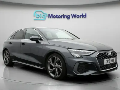Używany Audi A3 S-Line 148 KM (108 kW) 2021 Szary Sedan/Limuzyna