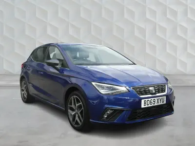 Used Seat Ibiza XCELLENCE Lux 115 HP (84 kW) 2019 Blue Hatchback