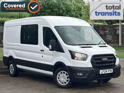 Used Ford Transit Trend 130 HP (95 kW) 2024 White Van