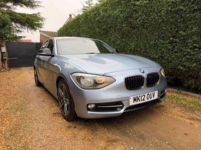 Used BMW 116 Sport Line 2012 Blue Hatchback