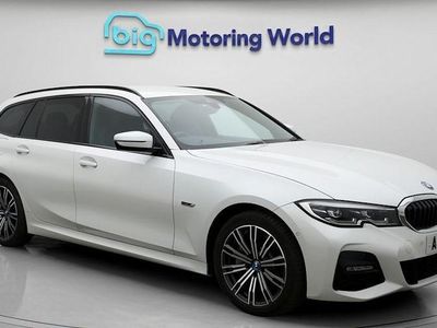 White Used 2021 BMW 330e M Sport Estate | £19,700 (Fair price)
