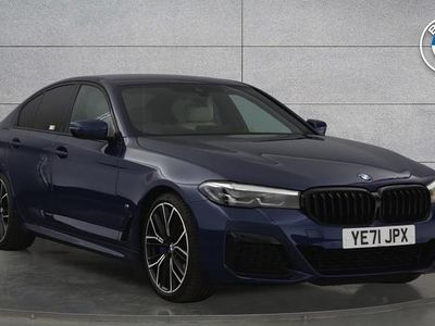 Begagnad BMW 520 M Sport 187 HK (137 kW) 2021 Blå