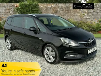 Used Vauxhall Zafira SRi 2017 Black MPV