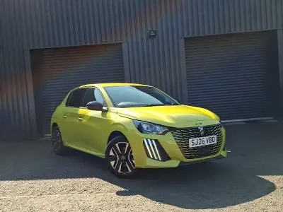 New Peugeot 208 Allure 75 HP (55 kW) 2026 Yellow Hatchback