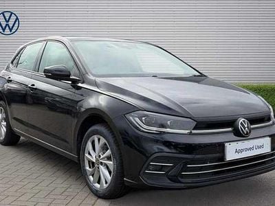 Used VW Polo Style 95 HP (69 kW) 2022 Black Hatchback