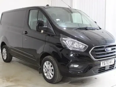 Used Ford Transit Custom Limited 130 HP (95 kW) 2020 Black Van