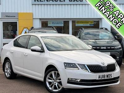 White Used 2018 Skoda Octavia SE L Hatchback | £8,295 (Fair price)