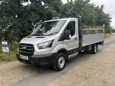 Used Ford Transit S 130 HP (95 kW) 2022 Silver Van
