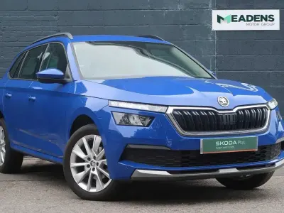 Used Skoda Kamiq SE 94 HP (69 kW) 2023 Energy blue SUV