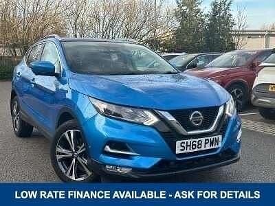 Blue Used 2018 Nissan Qashqai 360º SUV | £10,980 (Fair price)