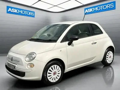 Used Fiat 500 Pop 69 HP (50 kW) 2010 White Hatchback