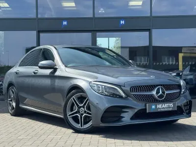 Used Mercedes C220 AMG Line Premium 194 HP (142 kW) 2020 Grey Sedan