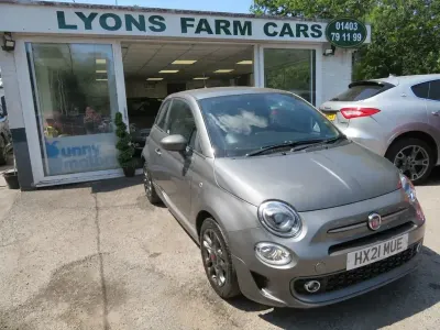 Used Fiat 500 Sport 70 HP (51 kW) 2021 Grey Hatchback