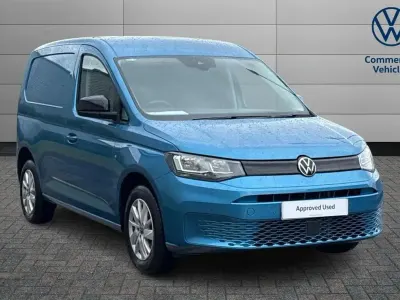 Used VW Caddy Pro 120 HP (88 kW) 2025 Blue MPV