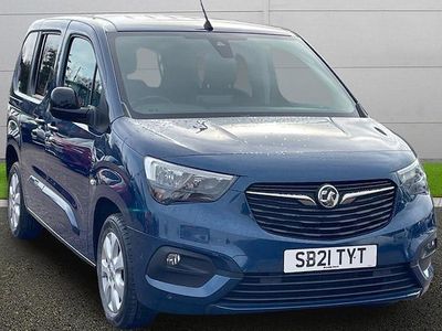 Used Vauxhall Combo 102 HP (75 kW) 2021 Blue MPV