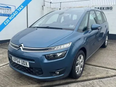 Używany Citroën Grand C4 Picasso VTR Sport 115 KM (84 kW) 2014 Niebieski Minivan