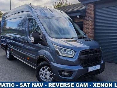 Begagnad Ford Transit Limited 170 HK (125 kW) 2022 Blå Van