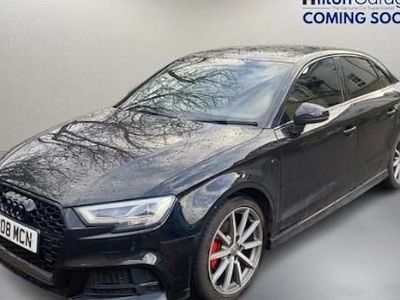 Used Audi A3 Black Edition 150 HP (110 kW) 2018 Sedan